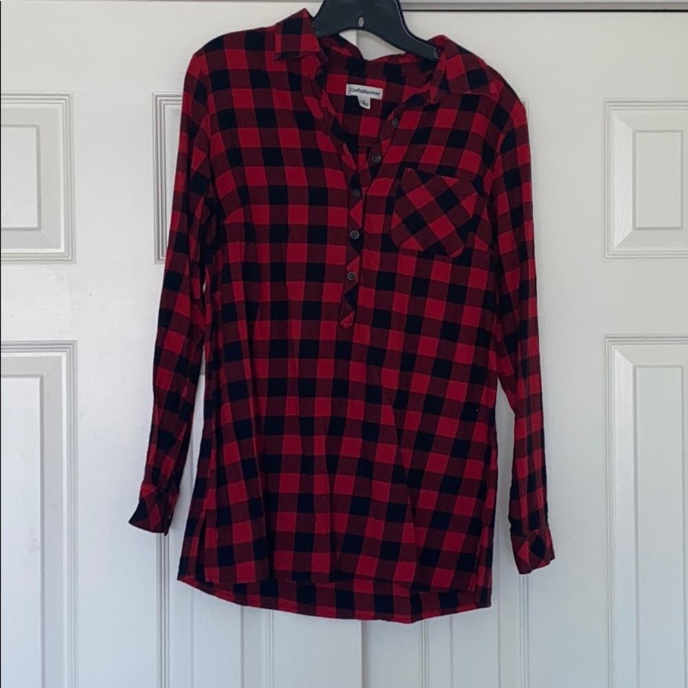 Croft and barrow Buffalo plaid shirt
